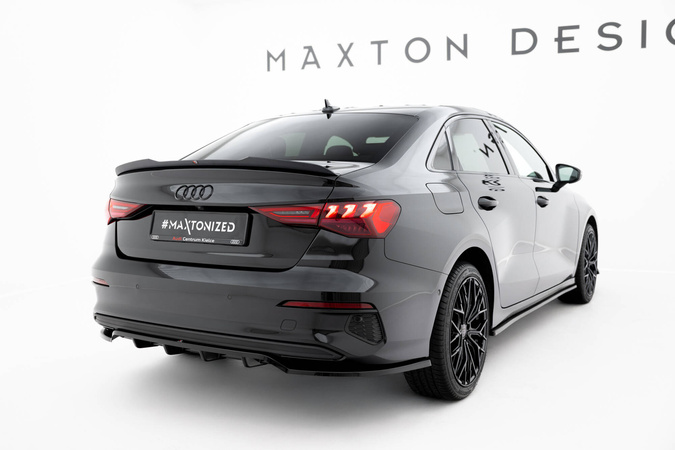 Splitter Tylny (Z Dyfuzorem) Maxton Audi A3 Sedan 8Y