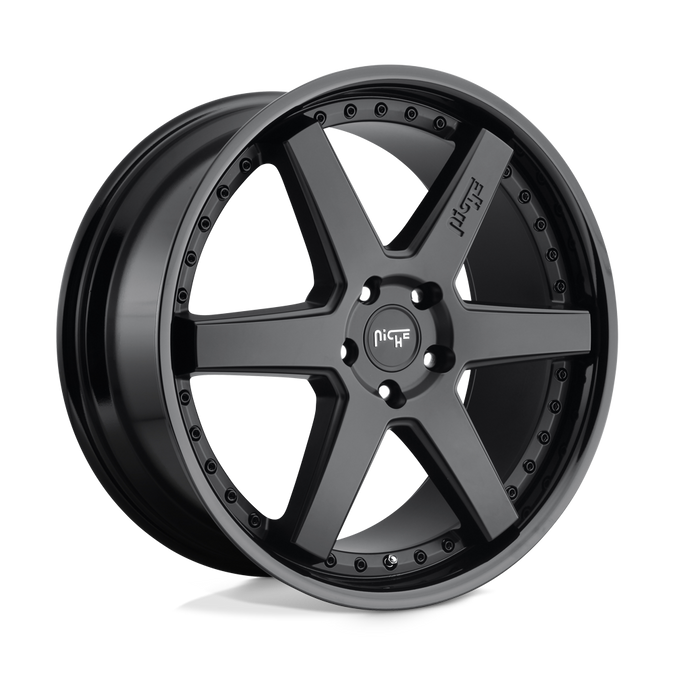 Felga aluminiowa 20" Niche Altair 20x10,5 ET35 5x120 Gloss Black Matte Black
