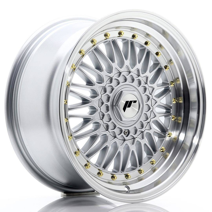 Felga aluminiowa 17" Japan Racing JR9 17x8,5 ET20 4x100/108 Silver w/Machined Lip