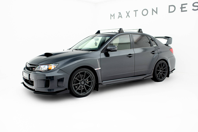 Dokładki progów Street Pro + Flaps Maxton Subaru Impreza WRX STI Mk3 Facelift