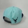 59 North Wheels - Snapback turkusowo-czarny