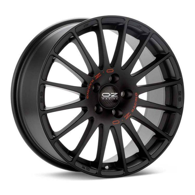 Felga aluminiowa 16" OZ Superturismo Gt 16x7 ET37 4x100 Matt Black