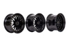 Felga aluminiowa 18" 59 North Wheels D-003 18x11 ET15 5x114,3/120 Gloss black/gold rivets