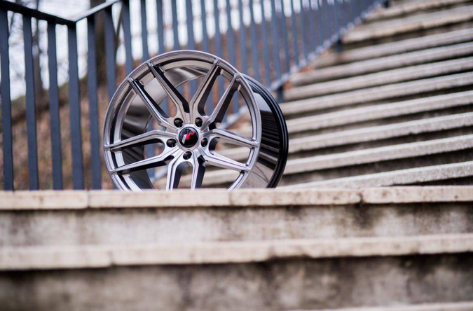 Felga aluminiowa 19" Japan Racing JR25 19x8,5 ET40 5x112 Silver Machined Face