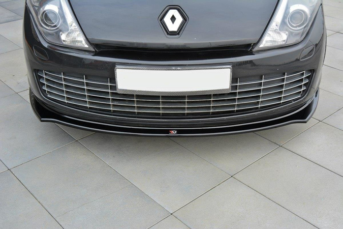 Splitter przedni Maxton Renault Laguna MK3 Coupe (czarny połysk)