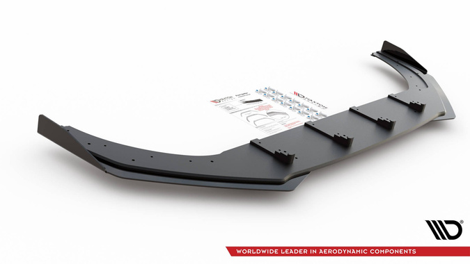 Splitter Przedni Racing Durability + Flaps Maxton Volkswagen Golf 8 GTI