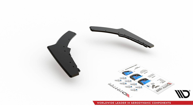 Splittery Tylne Boczne Racing Durability V.2 Maxton BMW 1 F20  M140i