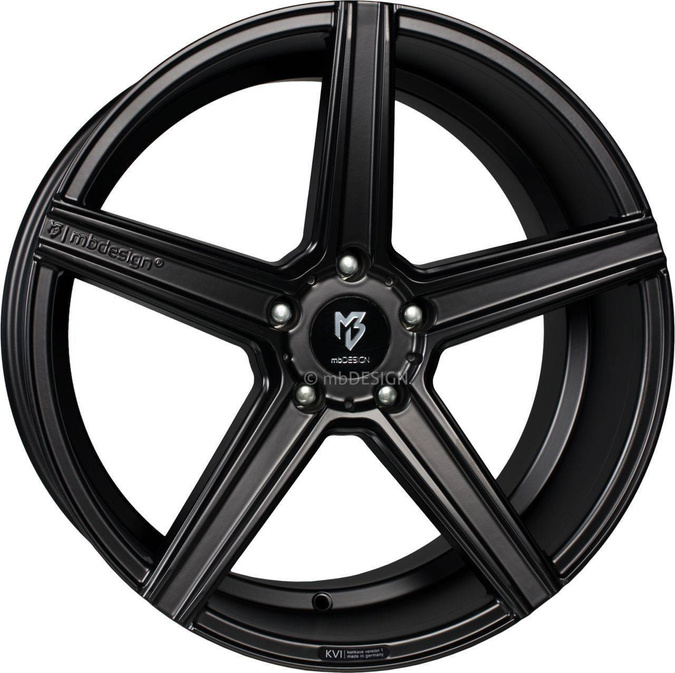 Felga aluminiowa 22" mbDESIGN KV1 22x10 ET55 5x130 Czarny matt