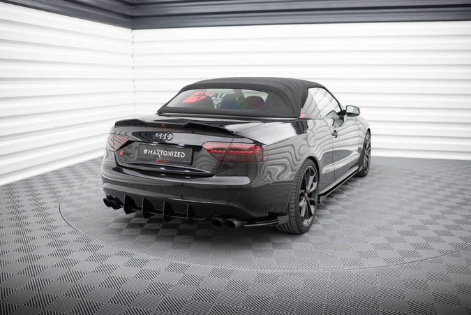 Splittery Tylne Boczne Street Pro + Flaps Maxton Audi S5 / A5 S-Line Coupe / Cabriolet 8T