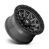 Felga aluminiowa 15" Fuel Covert 15x8 ET-19 6x139,7 Matte Gun Metal Black Bead Ring