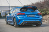 Splittery tylne boczne Maxton Ford Focus ST MK4 (czarny połysk)