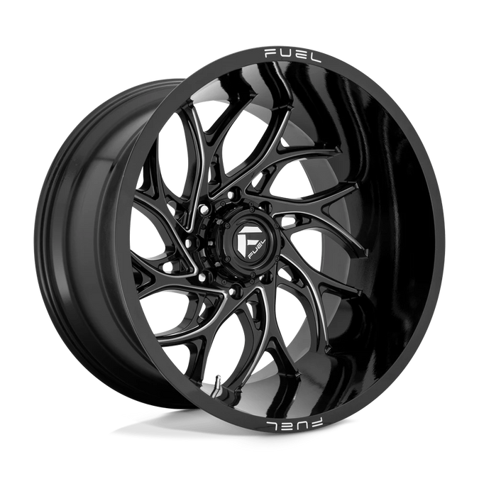Felga aluminiowa 22" Fuel Runner 22x12 ET-44 5x139,7 Gloss Black Milled