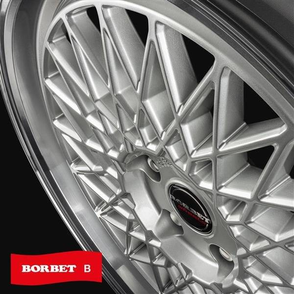 Felga aluminiowa 18" Borbet B 18x8 ET45 5x112 Srebrny