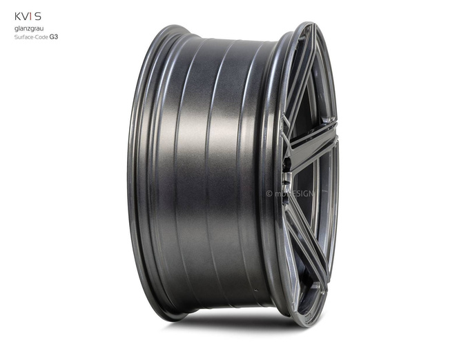 Felga aluminiowa 21" mbDESIGN KV1S DC 21x11,5 ET40 5x112 Szary połysk