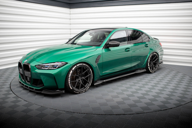 Karbonowe Splittery Boczne Maxton BMW M3 G80