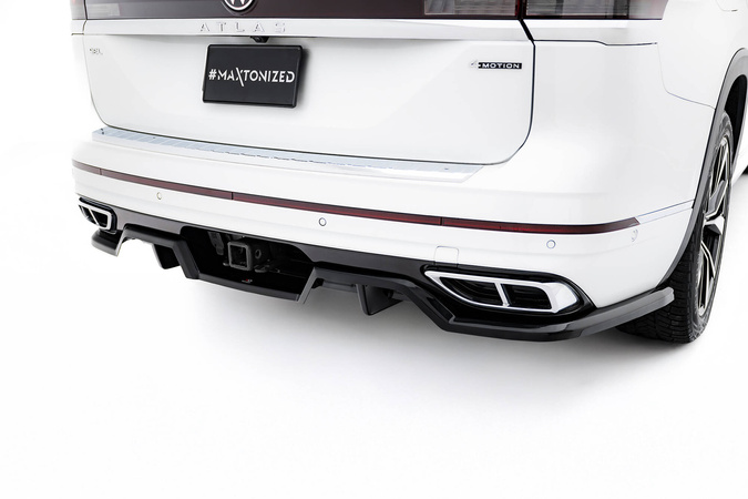 Splitter Tylny (Z Dyfuzorem) Maxton Volkswagen Atlas R-Line Mk1 Facelift 2