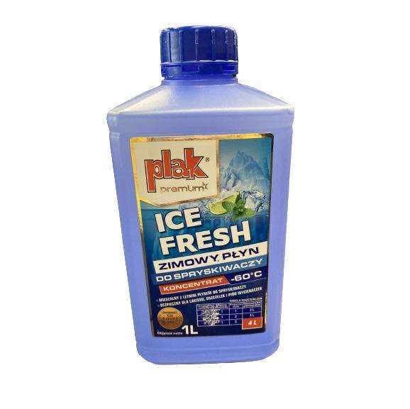 PLAK Zimowy płyn do spryskiwaczy -60°C ICE FRESH koncentrat 1l