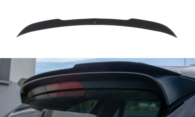 Przedłużenie spojlera Maxton BMW X5 E70 Polift M-Pack (czarny połysk)