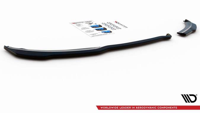 Splittery tylne boczne Maxton Peugeot 207 Sport (czarny połysk)